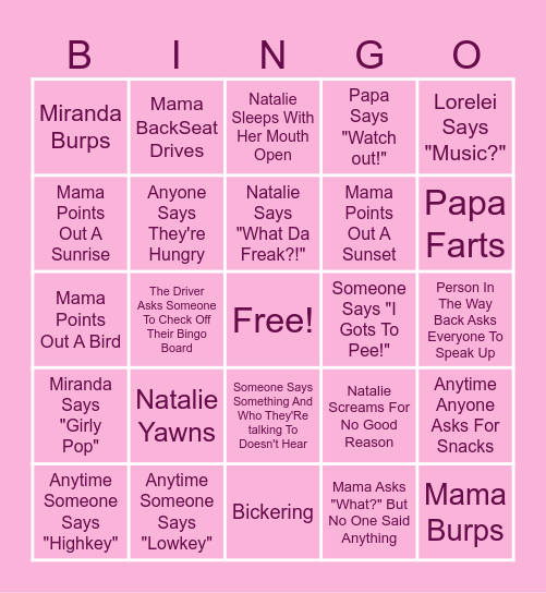 2025 People Birthday Bingo Card