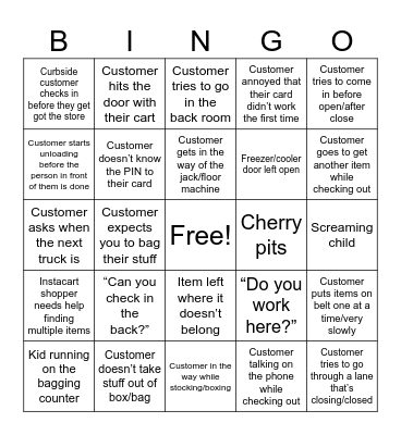 Aldi Bingo Card