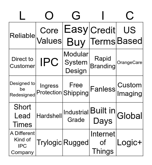 Smarketing Bingo Card