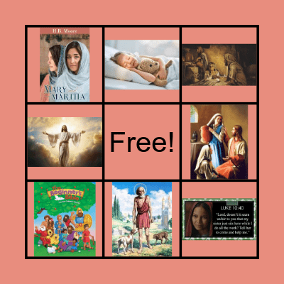 Resting In GOD Bingo Card