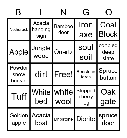 Hoplite Blackout Bingo made by - Eurovrr Bingo Card