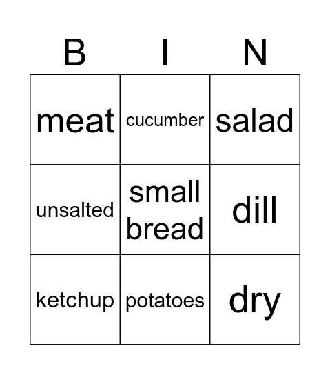 Lemmik bingo Card