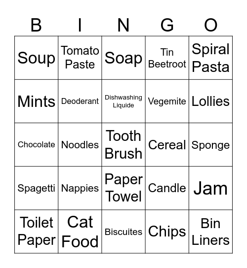 Marriage Retreat Bingo Card
