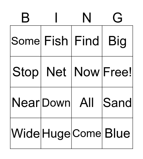 Big Al Bingo Card