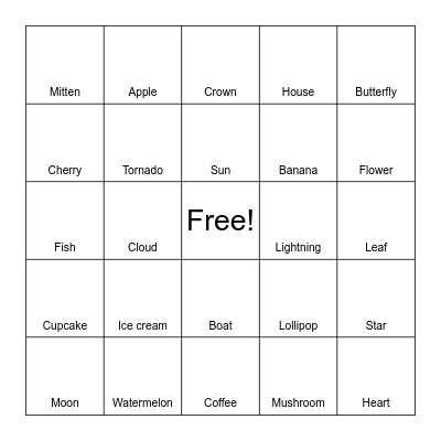 ART BINGO Card