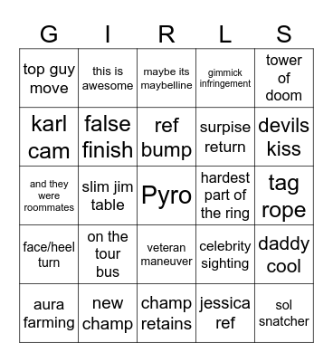 EVOLUTION 2 Bingo Card