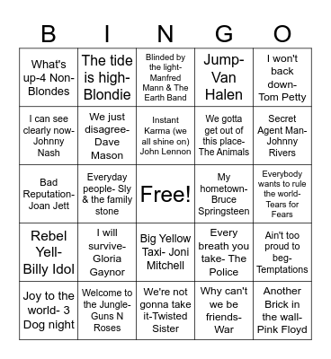 YY4 I PROTEST! Bingo Card