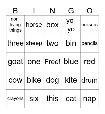 Summer Intensive Summer 2025 (BTH) Bingo Card