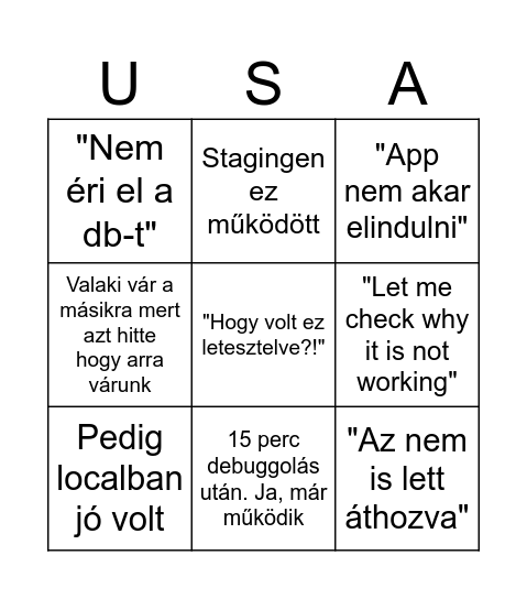 Liquidweb Bingo Card