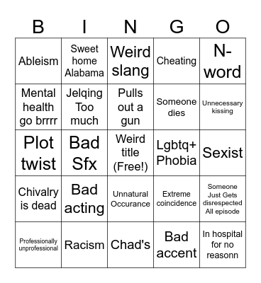 Tomorrows teachings Bingo Card