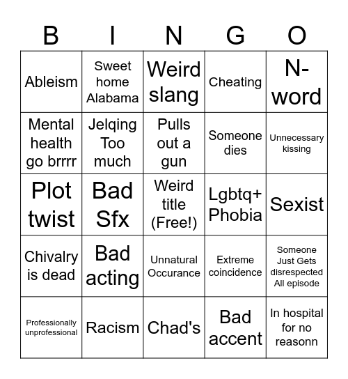 Tomorrows teachings Bingo Card
