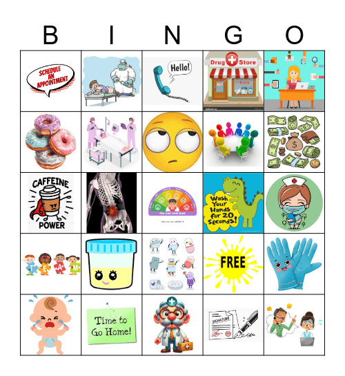 Office Bingo Card