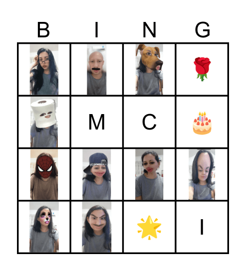 Te-Bingo Mica Bingo Card