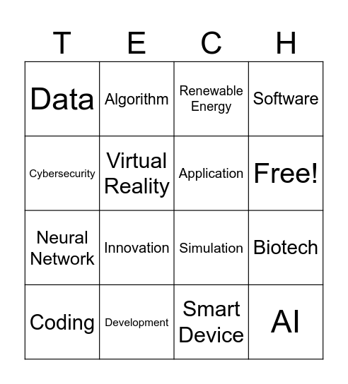 TECH BINGO Card