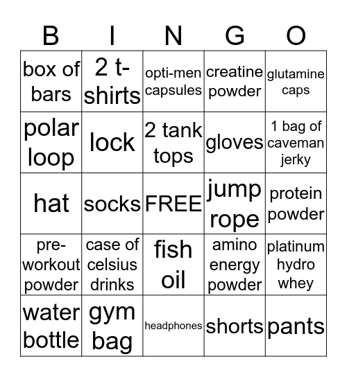 RETAIL BINGO Card