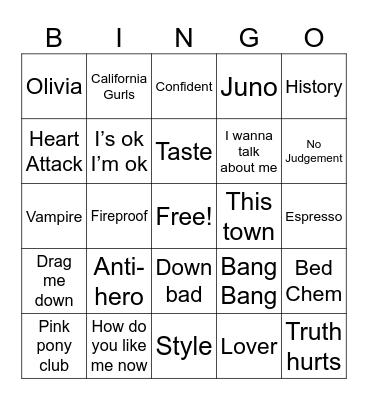 Patrick's Polyjamorous Bingo Card