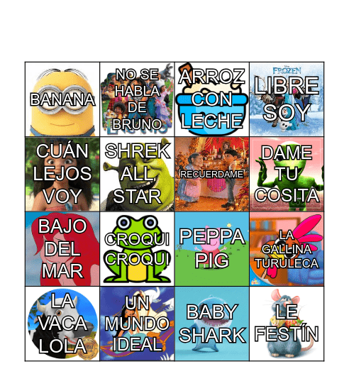 bigo Bingo Card