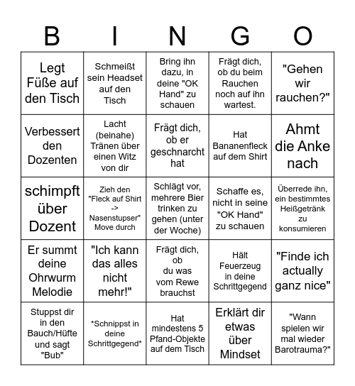 Stefan Bingo Card