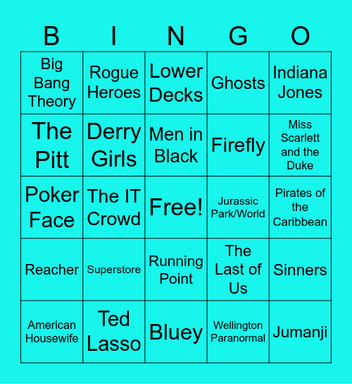 Summer Bingo 2025 Bingo Card