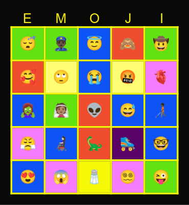 National Emoji Day: BINGO Card