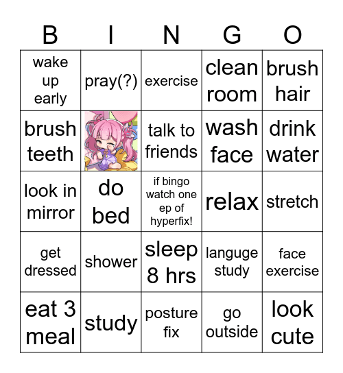lelas Bingo Card