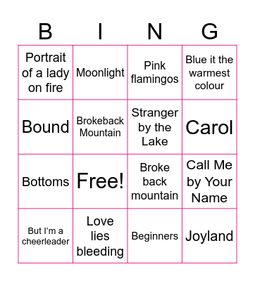 QUIPO Bingo Card