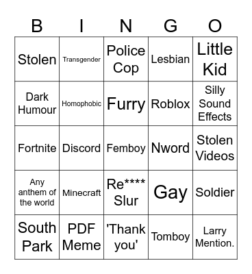 Instagram Reels Bingo Card
