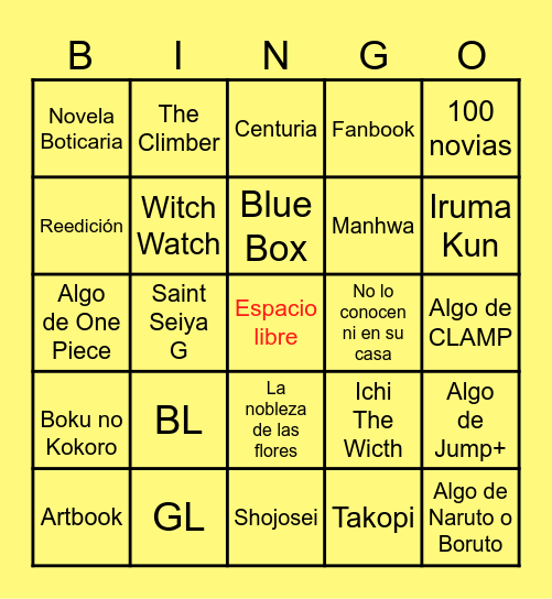 Panini La Experiencia 2025 Bingo Card