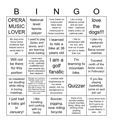July Sales Road School Bingo Card