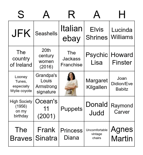 Why Is She Like This? Bingo Card