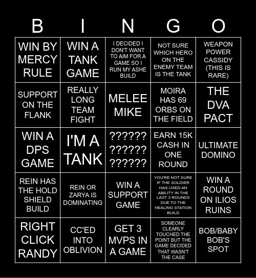 STADIUM BINGO Card
