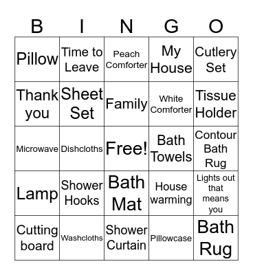 Untitled Bingo1 Bingo Card