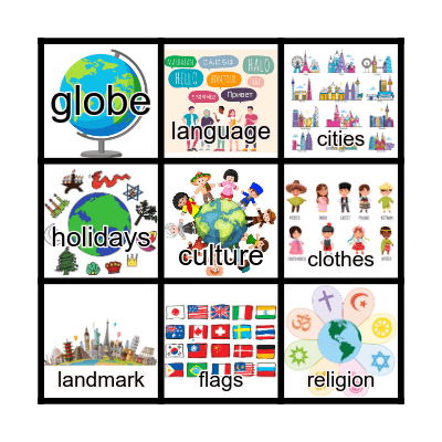 Culture Bingo Card