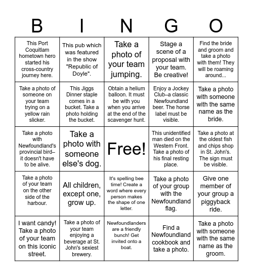 Mergers and Acquisitions Bingo Card