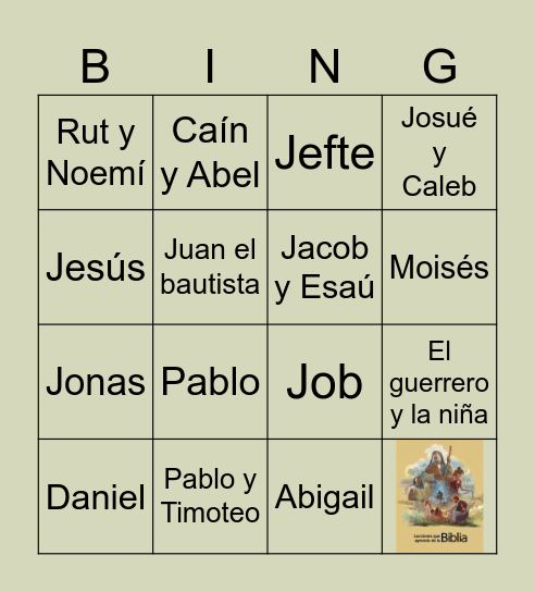 BINGO BÍBLICO 📜 Bingo Card