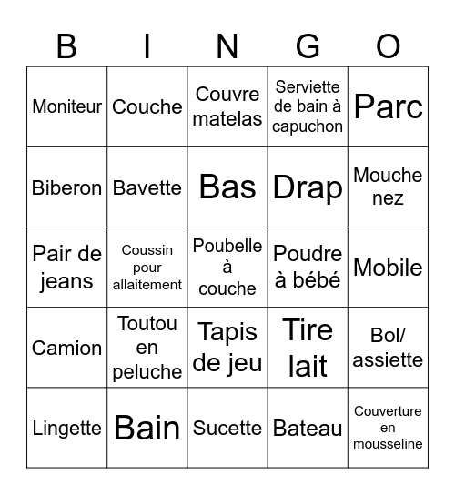 💙🍼 BABY is BREWING ☕️💙 Bingo Card