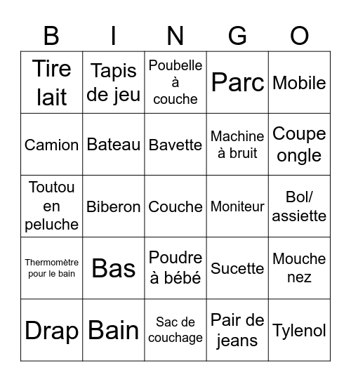 💙🍼 BABY is BREWING ☕️💙 Bingo Card