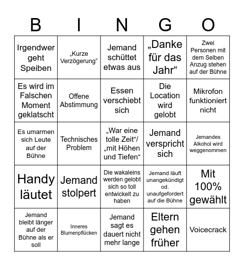 Lata Bingo Card