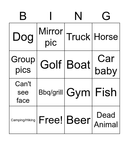 Berta Hinge Bingo Card