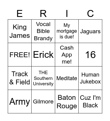 QR Code Bingo Card