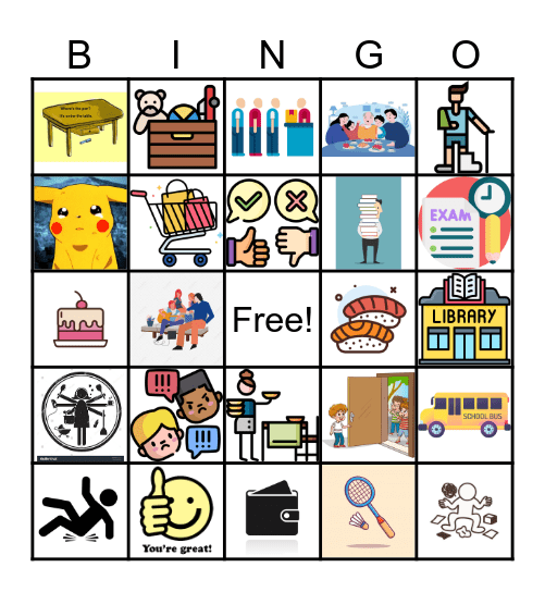 Fair and Kind Bingo Card