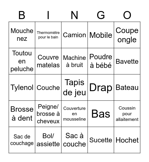 💙🍼 BABY is BREWING ☕️💙 Bingo Card