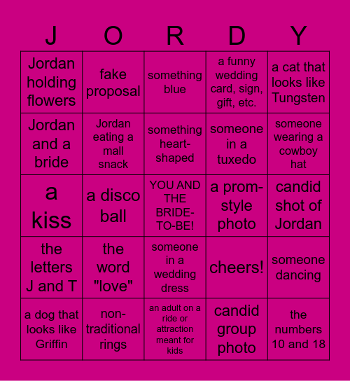 MoA Scavenger Hunt! Take a photo of... Bingo Card