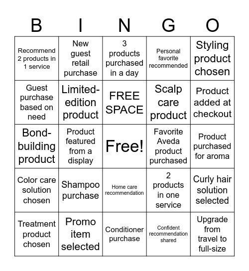 Summer Retail BINGO: Heat Up Your Sales! Bingo Card