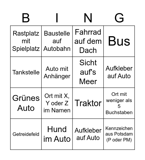 Juris Autobingo Card