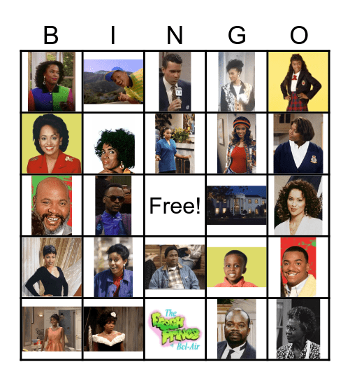 Tiffany & Darnell Bingo Card
