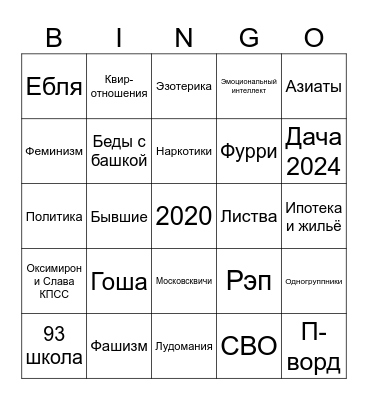Что обсуждает наша компания Bingo Card