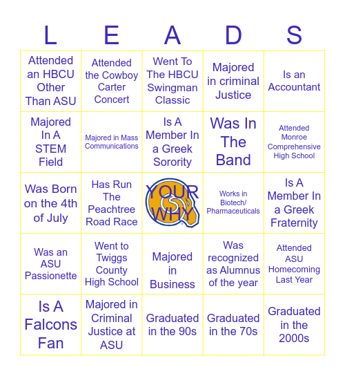 FIND A RAM WHO... Bingo Card