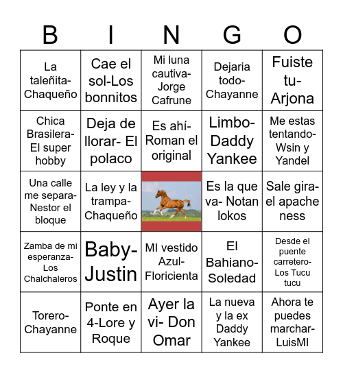 Día del amigo! Bingo Card