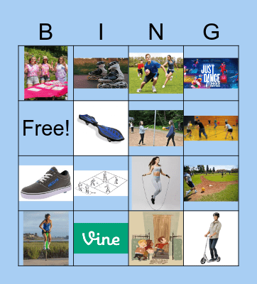 Adolescent BINGO Card